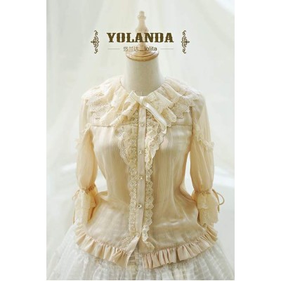 Yolanda Swan Song Blouse(Leftovers)